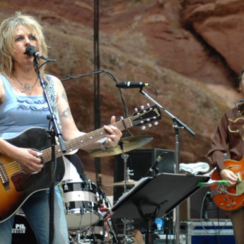 Lucinda Williams at Red Rocks Ampitheatre, Morrison, Colorado