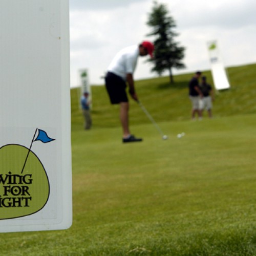 Swing for Sight Tournament for Foundation Fighting Blindness in Littleton, CO.