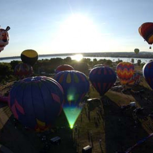 Rocky Mountain Hot Air Balloon Festival in Littleton, CO. 