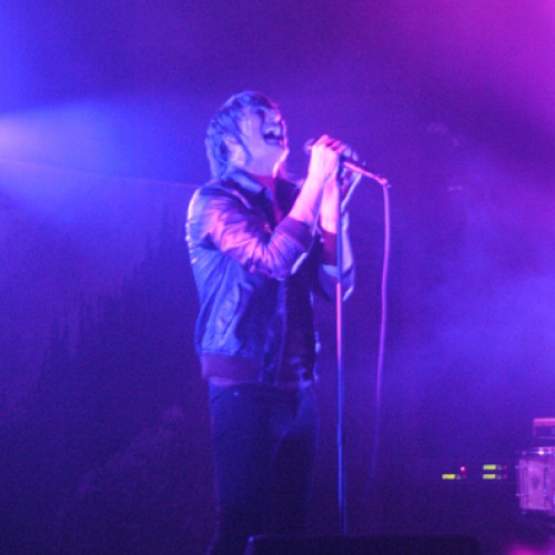 Lead singer, Stephen Christian of Anberlin at Ogden Theatre, Denver, CO.